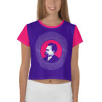 Camiseta nietzscheniana para mujer con poema del filósofo: Los siete sellos